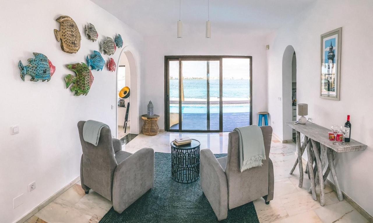 Villa Los Flamencos By Veaco- Beachfront & Pool Corralejo Dış mekan fotoğraf