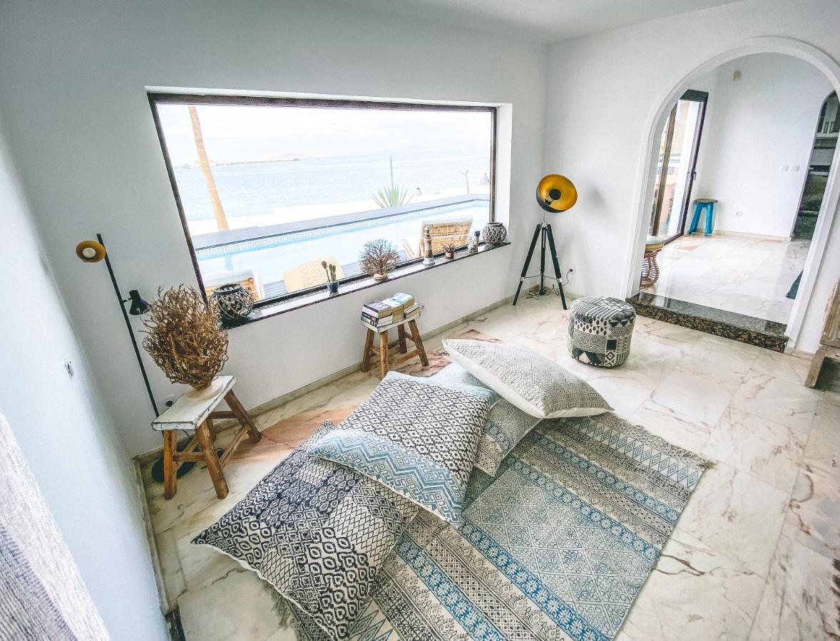 Villa Los Flamencos By Veaco- Beachfront & Pool Corralejo Dış mekan fotoğraf