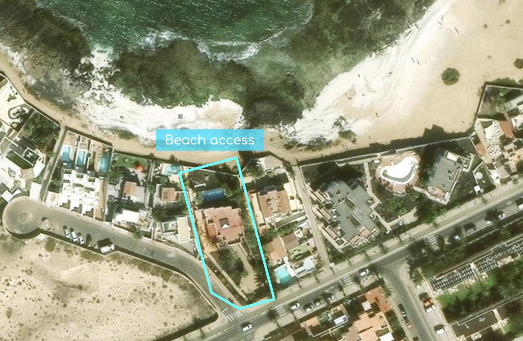 Villa Los Flamencos By Veaco- Beachfront & Pool Corralejo Dış mekan fotoğraf